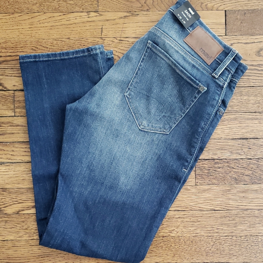 NWT Mavi Zach Straight Leg Jeans
